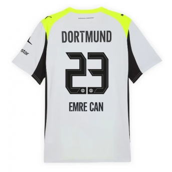 Billige Fotballdrakt Borussia Dortmund Emre Can #23 Replika Bortedrakt 2025-26 Kortermet